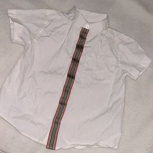 Burberry London White Cotton Shirt